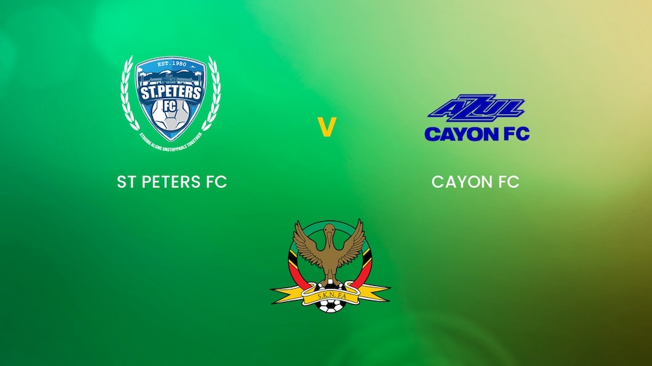 Saint Peters FC - Cayon FC | Play-offs | Premier League | Saint-Christophe-et-Niévès | Match complet