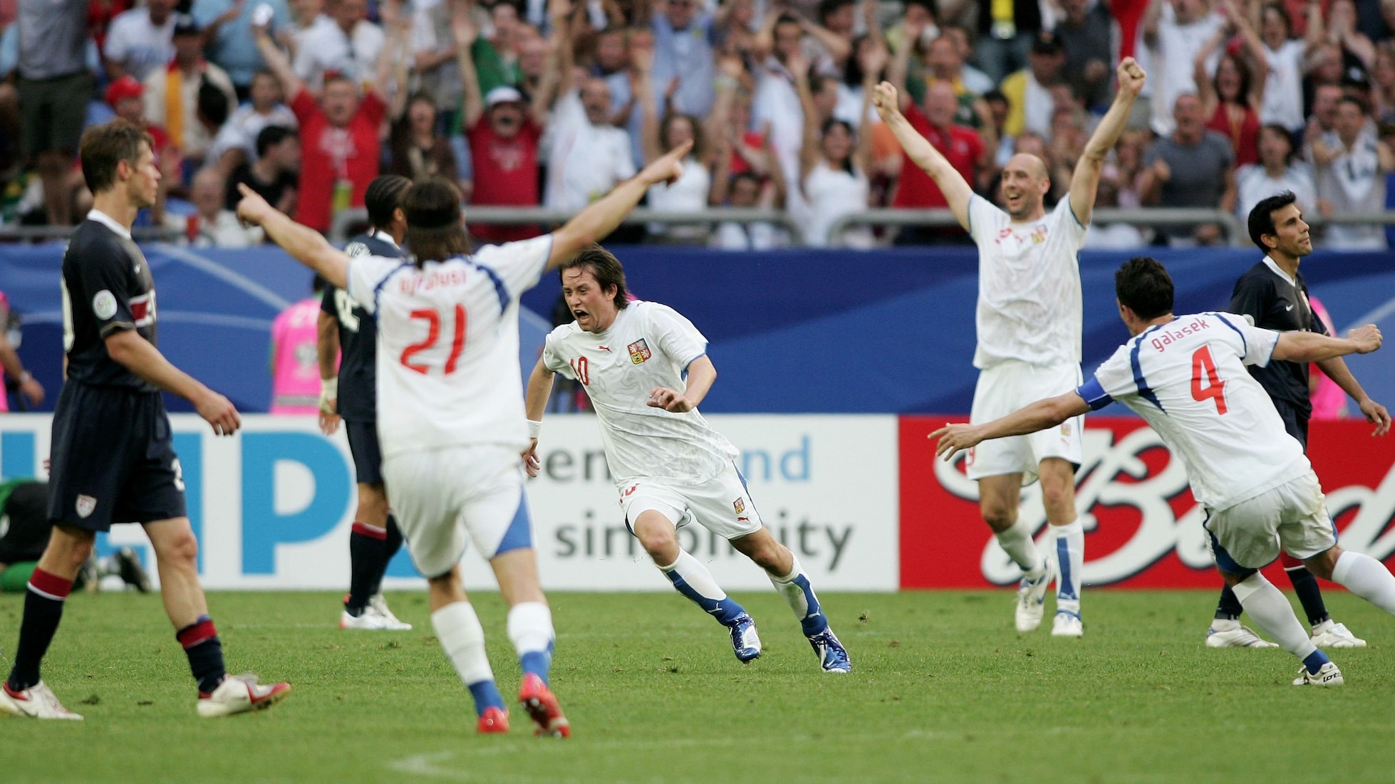 Das Tor von Tomáš Rosický 36' | USA - Tschechische Republik | FIFA Fussball-Weltmeisterschaft Deutschland 2006™