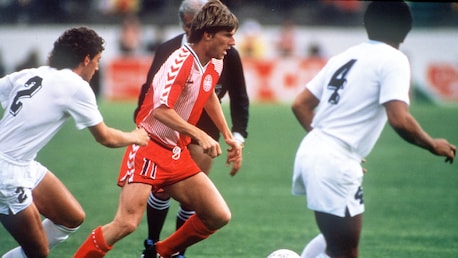 Michael Laudrup Goal 52' | Denmark vs Uruguay | 1986 FIFA World Cup Mexico™