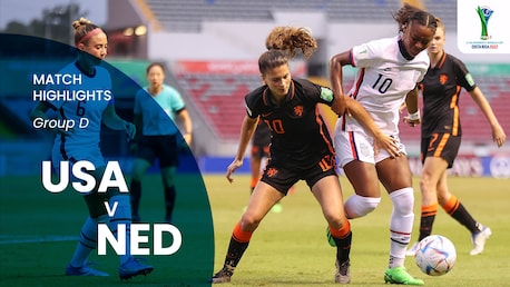 EEUU vs Países Bajos | Grupo D | Copa Mundial Femenina Sub-20 de la FIFA Costa Rica 2022™ | Highlights