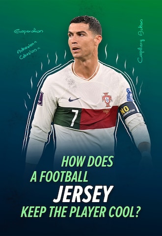 How does a football jersey keep the player cool? | Goal to Goal