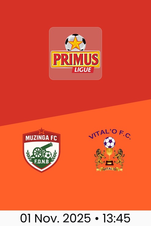 Muzinga FC - Vital'O FC | Primus Ligue Burundi 2025/26