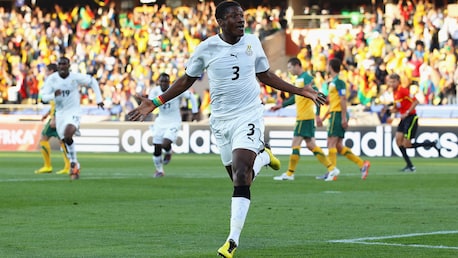 Gol de Asamoah Gyan 25' | Ghana vs Australia | Copa Mundial de la FIFA Sudáfrica 2010™