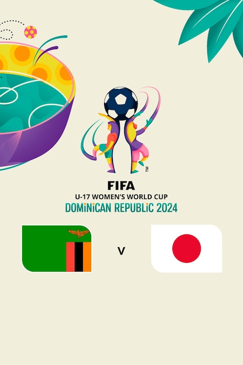Zambia vs Japón | Grupo D | Copa Mundial Femenina Sub-17 de la FIFA República Dominicana 2024™ | Partido completo