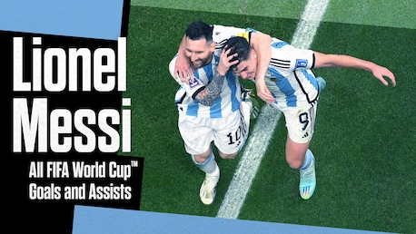 Lionel Messi - All FIFA World Cup Goals and Assists