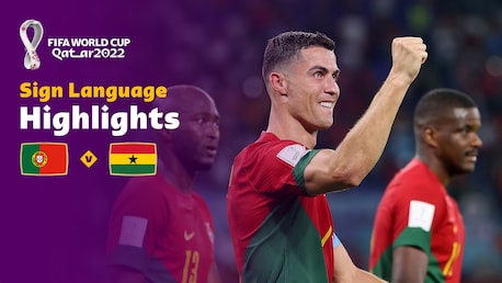 Portugal x Gana | Grupo H | Copa do Mundo FIFA de 2022, no Qatar | Melhores momentos (Linguagem de sinais)