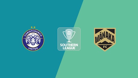 Christchurch United - Wānaka | Südliche Liga | National-Liga 2025 | Spiel in voller Länge