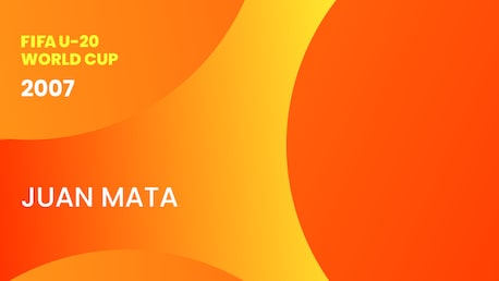 Juan Mata aos 19 | Copa do Mundo FIFA Sub-20 de 2007, no Canadá