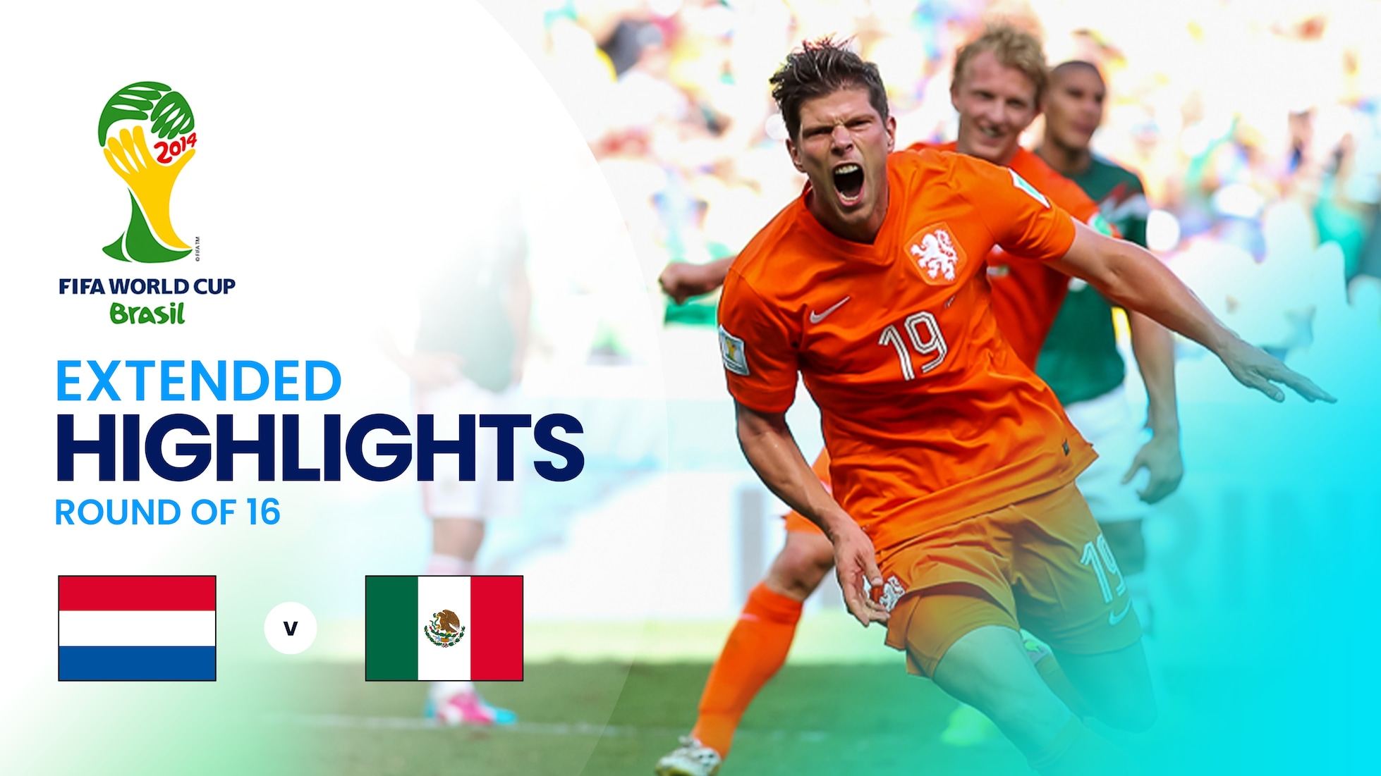 Países Baixos x México | Oitavas de final | Copa do Mundo FIFA Brasil 2014 | Compacto