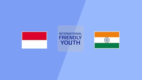 Indonesien - Indien | Internationales Freundschaftsspiel U23 | Spiel in voller Länge