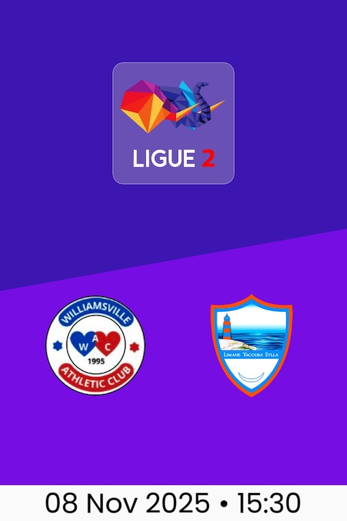 Williamsville AC v LYS Sassandra | Côte d'Ivoire Ligue 2 2025/26