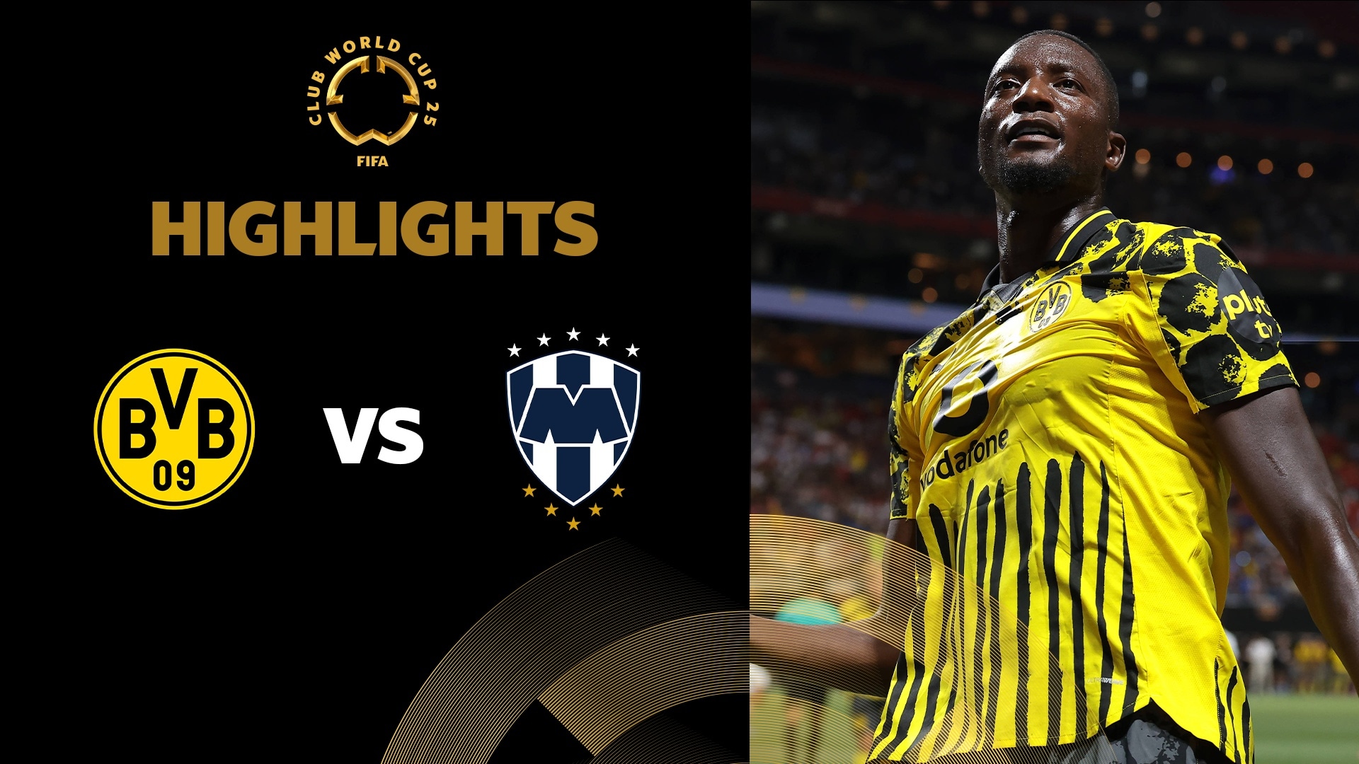 Borussia Dortmund - CF Monterrey | Achtelfinale | FIFA Club World Cup 2025™ | Highlights