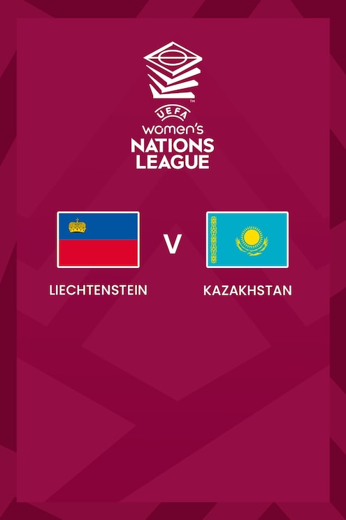 Liechtenstein - Kasachstan | 2025 UEFA Women's Nations League | Spiel in voller Länge