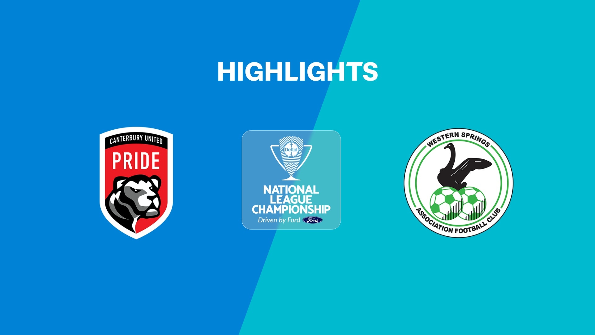 Canterbury United Pride - Western Springs | Frauen-National-Liga-Meisterschaft 2025 | Highlights