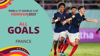 França | Todos os gols | Copa do Mundo Sub-17 da FIFA Indonésia 2023