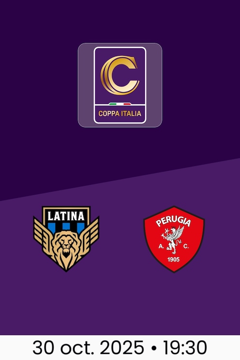 Latina - Pérouse | Deuxième Tour Préliminaire | Coppa Italia Serie C 2025/26