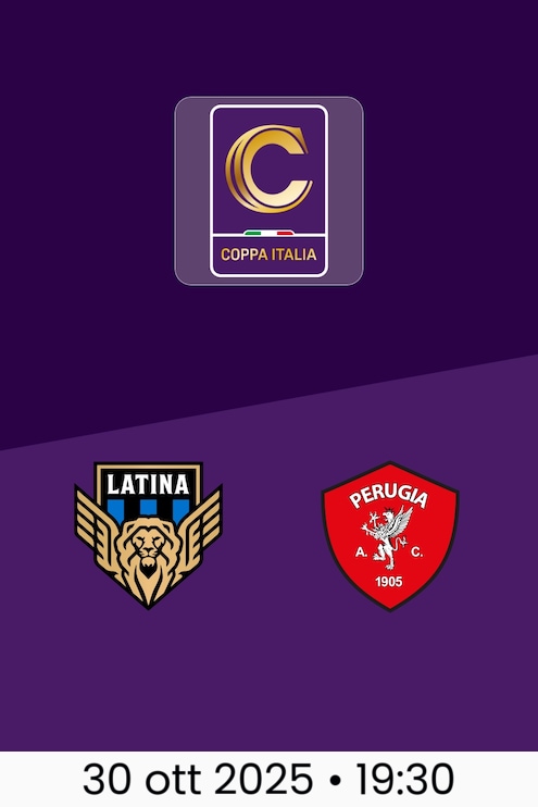 Latina - Perugia | Secondo Turno Eliminatorio | Coppa Italia Serie C 2025/26