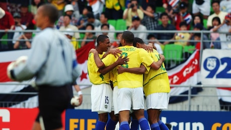 Gol de Jenílson Ângelo de Souza 64' | Costa Rica vs Brasil | Copa Mundial de la FIFA Corea/Japón 2002™