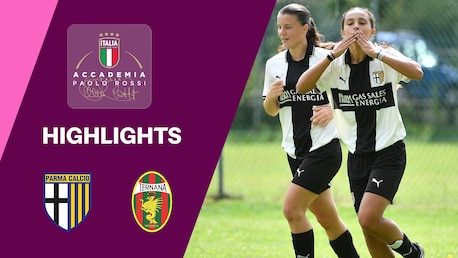 Parma Calcio Women vs Ternana Women | Memorial Paolo Rossi 2025 – Femenino Sub-17 | Highlights