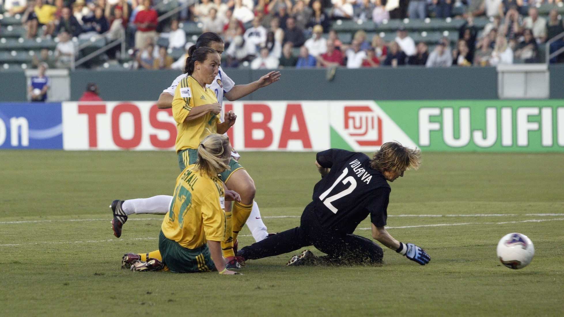 Le but de Kelly Golebiowski 38' | Australie - Russie | Coupe du Monde de Football Féminin de la FIFA, Etats-Unis 03™