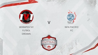 Winnipeg 1V1 Futbol Dreams - NIFA Pacific FC | Campionato Canadese di Futsal Femminile 2025 | Match completo