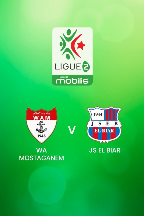 WA Mostaganem - JS El Biar | Ligue 2 2024/25 | Algerien | Spiel in voller Länge