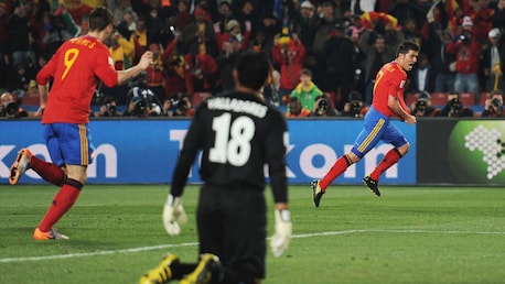Das Tor von David Villa 16' | Spanien - Honduras | FIFA Fussball-Weltmeisterschaft Südafrika 2010™