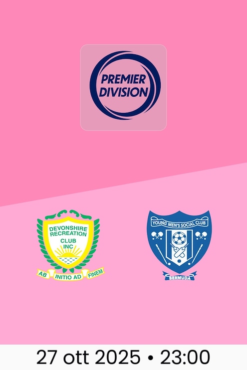 Devonshire Recreation Club - Young Men’s Social Club | Bermuda Premier Division 2025/26