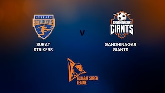 Surat Strikers - Gandhinagar Giants | Gujarat Super League | Spiel in voller Länge