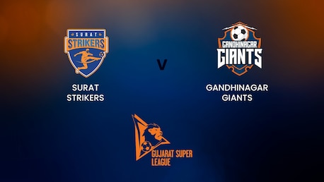 Surat Strikers v Gandhinagar Giants | Gujarat Super League | Full Match Replay