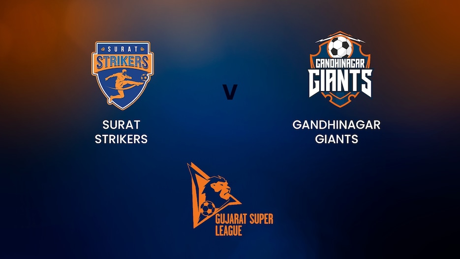 Surat Strikers v Gandhinagar Giants | Gujarat Super League | Full Match Replay