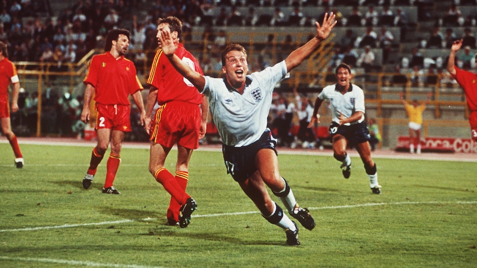 David Platt Goal 119' | England vs Belgium | 1990 FIFA World Cup Italy™