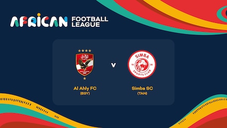 Al Ahly FC - Simba SC | Viertelfinale | African Football League | Spiel in voller Länge