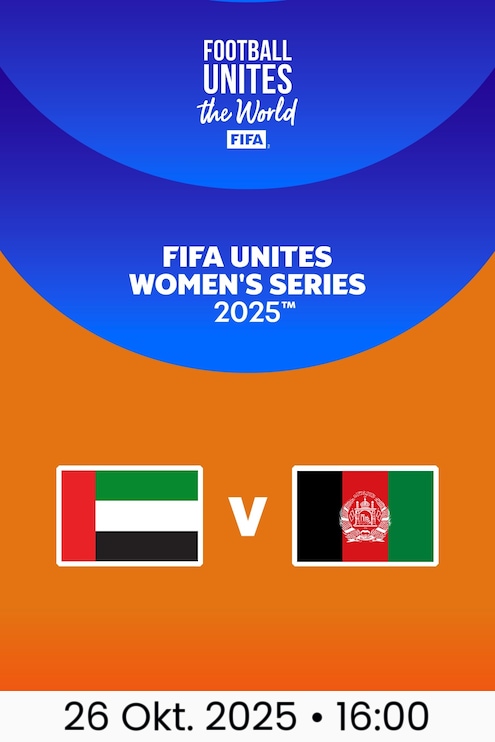 VAE - Afghan Women United | FIFA Unites Women's Series 2025