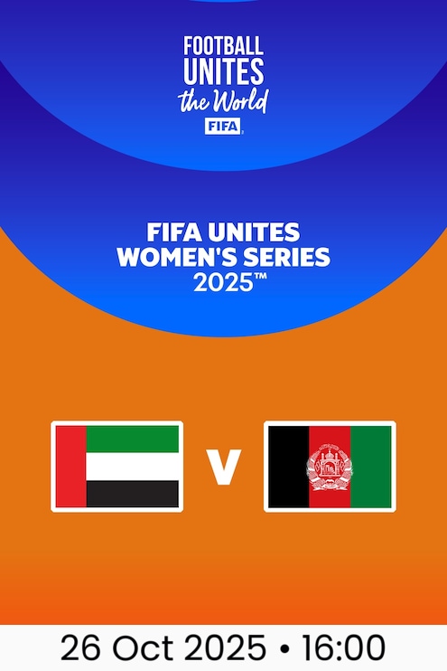 UAE v Afghan Women United | FIFA Unites Women's Series 2025