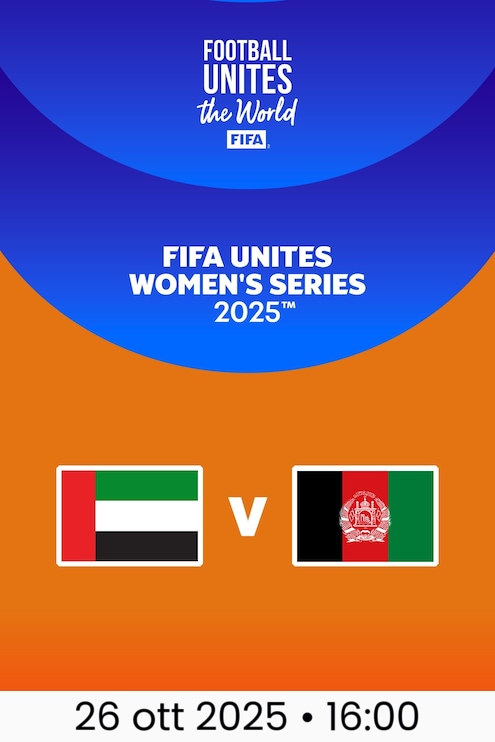 EAU - Afghan Women United | FIFA Unites Women's Series 2025