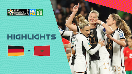 Alemania vs Marruecos | Grupo H | Copa Mundial Femenina de la FIFA Australia & Nueva Zelanda 2023™ | Highlights (Sin relato)
