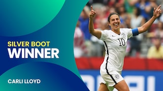 Carli Lloyd | Bota de Plata | Copa Mundial Femenina de la FIFA Canadá 2015™