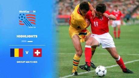Romania v Switzerland | Group A | 1994 FIFA World Cup USA™ | Highlights