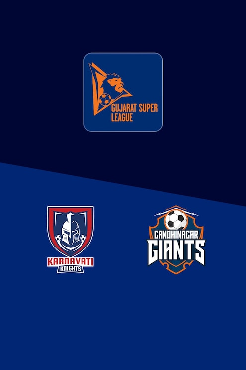 Karnavati Knights - Gandhinagar Giants | Ligue Super Gujarat 2025 | Match Complet