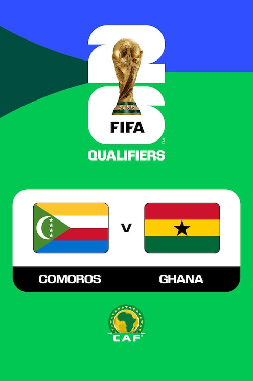 Comoras vs Ghana | Eliminatorias de la CAF a la Copa Mundial de la FIFA 26™ | Partido Completo