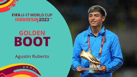 Agustín Ruberto | Soulier d’or | Coupe du Monde U-17 de la FIFA, Indonésie 2023™