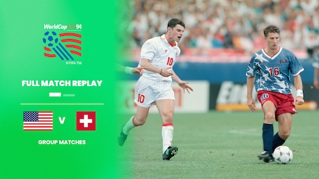USA v Switzerland | Group A | 1994 FIFA World Cup USA™ | Full Match Replay