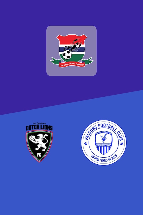 Gambian Dutch Lions vs Falcons | GFF League 2024/25 | Gambia | Partido Completo