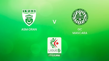 ASM Oran x GC Mascara | Ligue 2 2024/25 | Argélia | Jogo completo