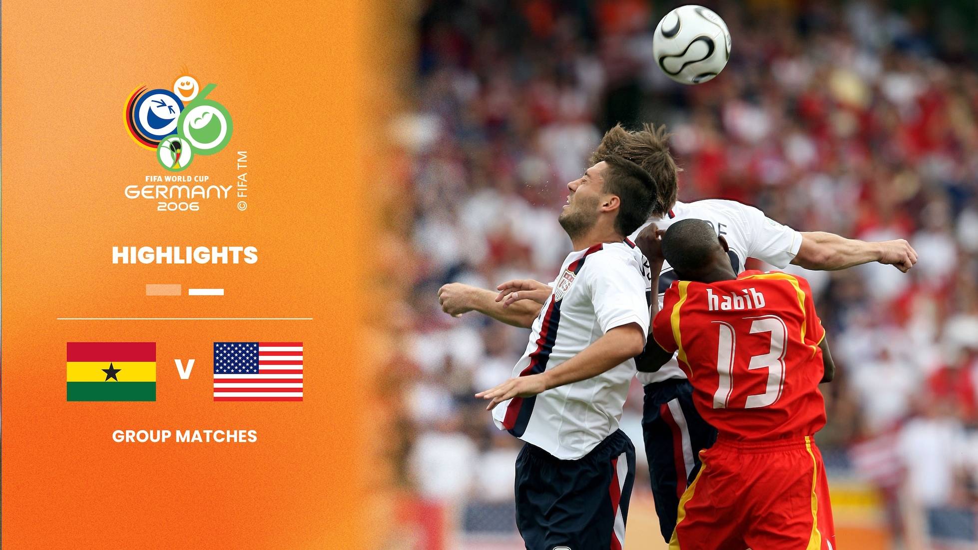 Ghana v USA | Group E | 2006 FIFA World Cup Germany™ | Highlights