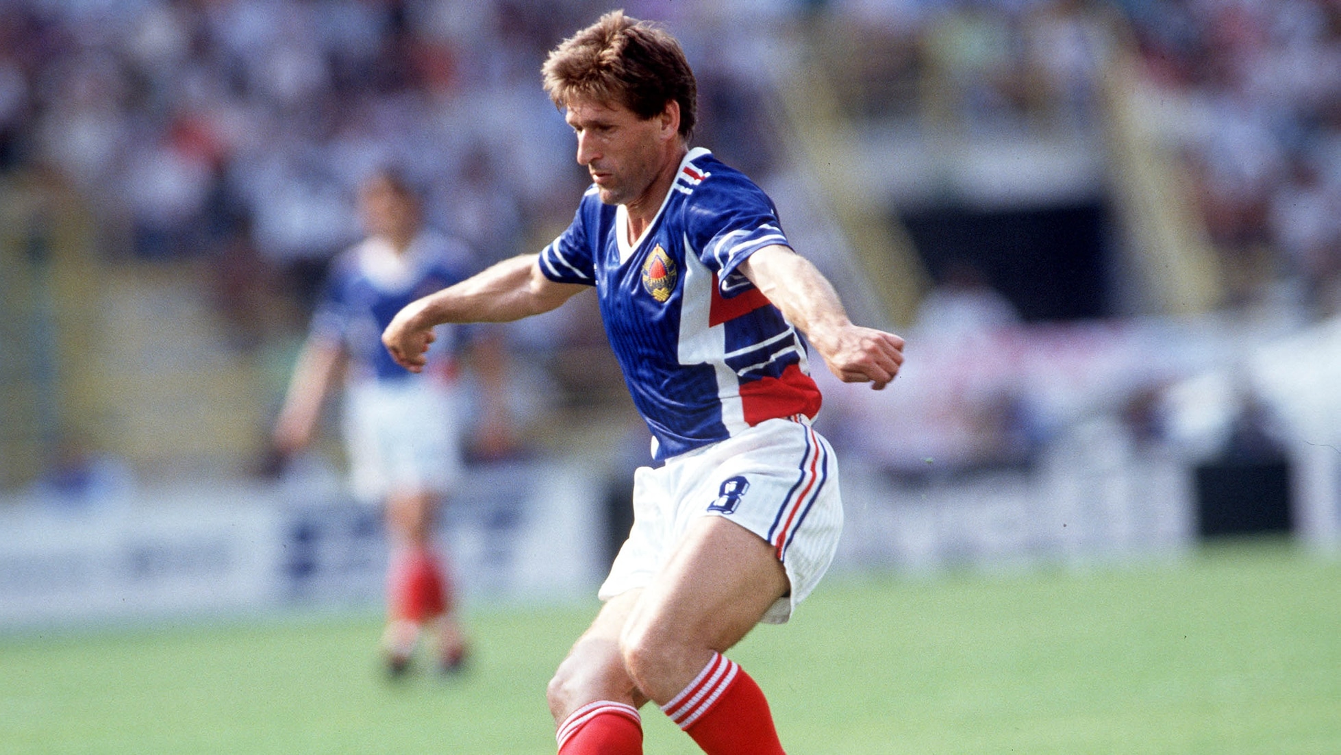 Das Tor von Safet Sušić 5' | Jugoslawien - Verein. Arab. Emirate | FIFA Fussball-Weltmeisterschaft Italien 1990™