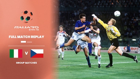 Italy v Czechoslovakia | Group A | 1990 FIFA World Cup Italy™ | Full Match Replay