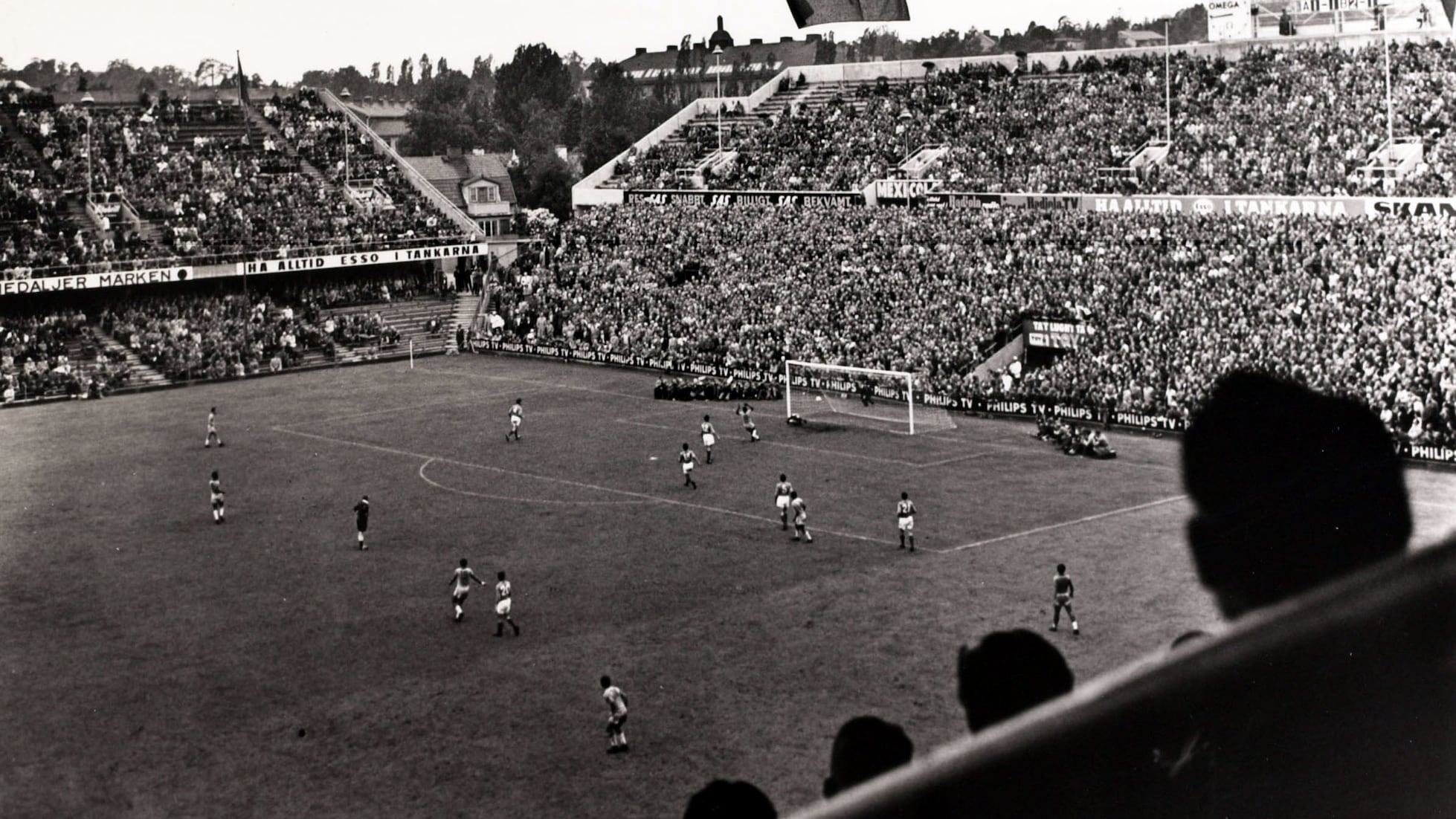 Pelé Goal 64' | Brazil v France | 1958 FIFA World Cup Sweden™