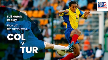 Kolumbien v Türkei | Spiel um Platz drei | FIFA Confederations Cup Frankreich 2003™ | Full Match Replay